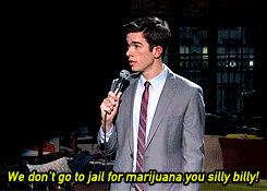 mulaneysbutt:   “But it’s very strange. Cause this is the first time I’ve ever seen a law change because the government was just like, ‘*sigh*… fine’.”  Mulaney: An Opening Act Preview Special | (x)