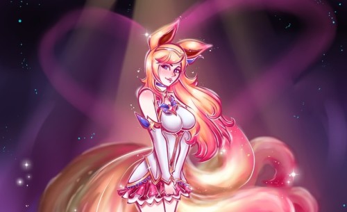 jamilsc11lol:Commission, Star Guardian Ahri, soon full version