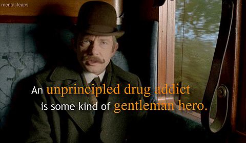mental-leaps:How MP Sherlock sees himself or how he thinks other perceive him.