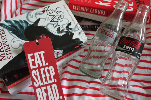 happybibliosaurus:The Raven Cycle Photo Challenge: Day 8↳  Coca-Cola“Adam was the only one not in un