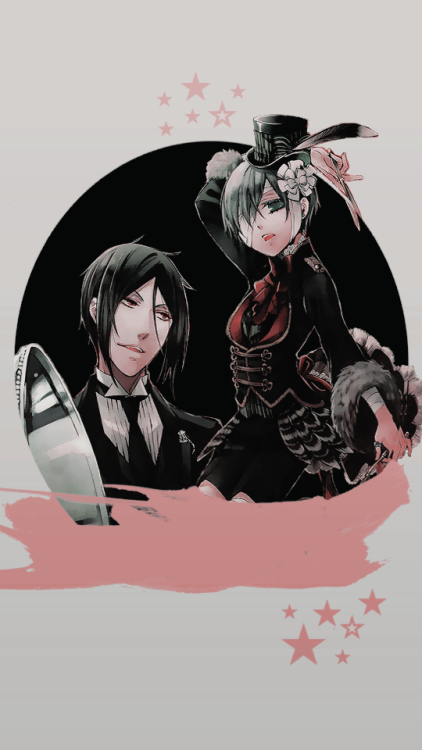 juunko-s: Sebastian & Ciel ( mobile wallpapers ) 