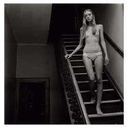 johnciamillo:descension (new york), 5.3&quot;x5.3&quot; silver gelatin print.