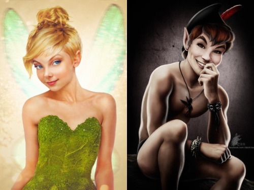 thegoddamazon: missmisandry: Two of my favorite Disney fan art series’, together at last. Jirk