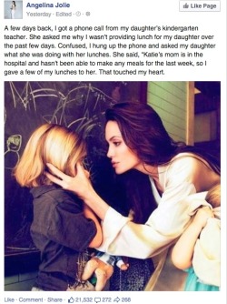 the-awesome-stuff:  Angelina Jolie has a 100% true story about her altruistic kidthe-awesome-stuff.tumblr.com