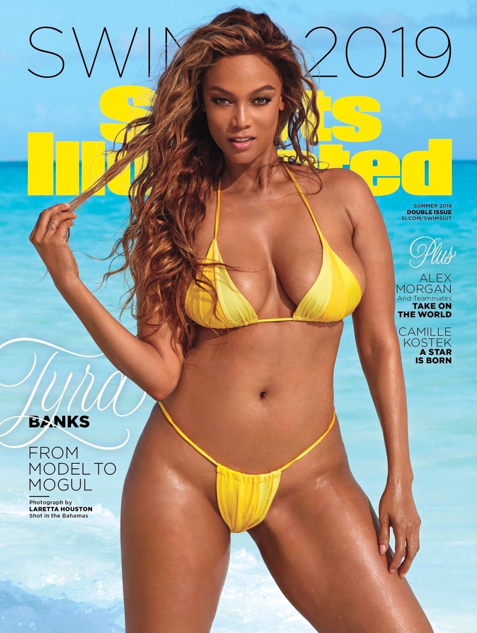 trvpgvwdshvwty:   Tyra Banks was the first black woman to grace the coveted Sports