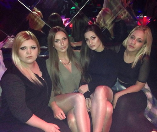 Serbian girls from web in pantyhose