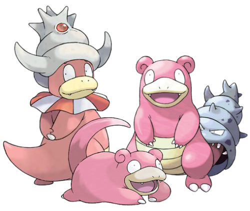 o-eheu:Slowpoke - Slowbro - SlowkingGeneric Epithet: Bradyxenistes“βραδύς, βραδεῖα, βραδύ ” - slow, 