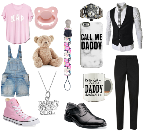 Playful Little Girl and Businessman Male Caregiver! (Requested by @crazyyylilbabyyy )