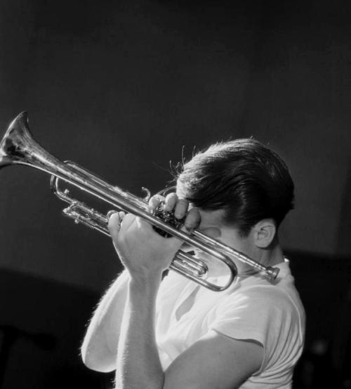 wehadfacesthen: Chet Baker, New York, 1956, photo by Herman Leonard