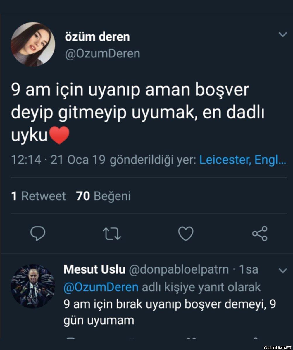 özüm deren @OzumDeren 9 am...