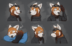 temiree:Expression sheet/telegram sticker