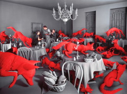 zeroing:  Sandy Skoglund  I love this piece