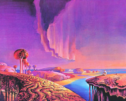 electripipedream:    The Plains of Tartarus from The Flights of Icarus  Bruce Pennington1977