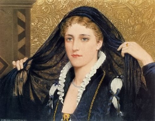 Oliva by Edmund Blair Leighton, 1888.