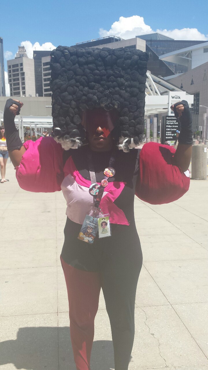 jesseteal:  It’s not perfect. My square needed better paint and my puffs were overflowing