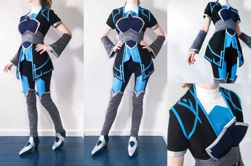 The Dragon Prince - Nyx cosplay progressHere’s a costume I had been working on in January, but