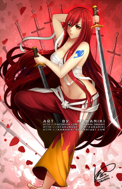 fandoms-females:erza_scarlet_by_kamaniki porn pictures