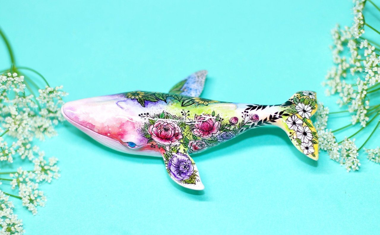 sosuperawesome:  Whale FigurinesFox Luu Creations on EtsySee our #Etsy or #Whale