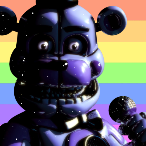 fnafkinsupport:A BUNCHA (pastel) GAY FUNTIME FREDDY PRIDECONS! thats what ill call them.. pride icon