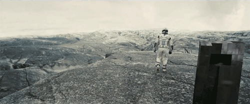 plasticandcelluloid:  Interestellar (Christopher Nolan, 2014) “Do not go gentle into that good night; Old age should burn and rave at close of day. Rage, rage against the dying of the light.” 