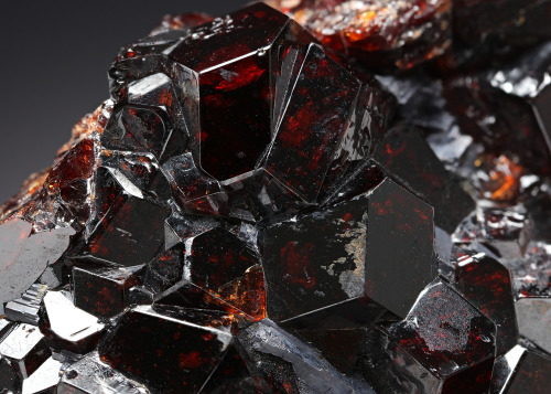 Spessartine GarnetNorth Mine, Yancowinna Co, Broken Hill, New South Wales, Australia, Oceania