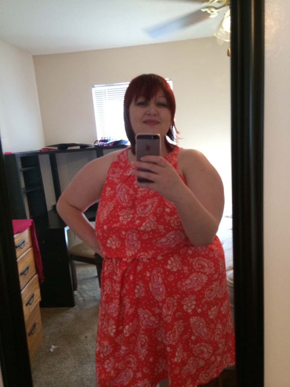 scarletslutmolly:  I like the way my hair looks today.