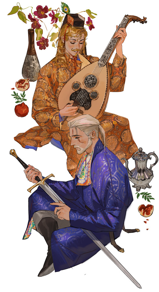 Master Dandelion Was Singing. The Witcher Who Came With Him Drew His Sword And Clinked It On His Lap
