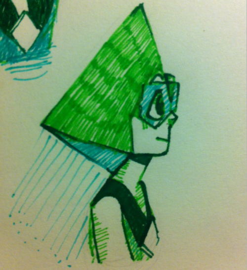 cupofsweettears:The Peridot from Steven Universe
