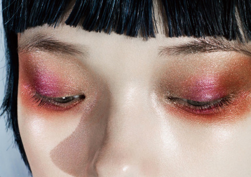 v-eck:Soft MetallicYumi Lambert by Kenneth Willardt for Vogue China June 2014