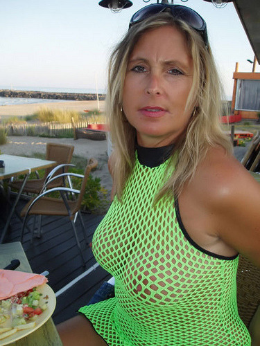 livefree-n-nude:  corpas1:  Cap d'Agde nudists in typical outfits   When total nudity