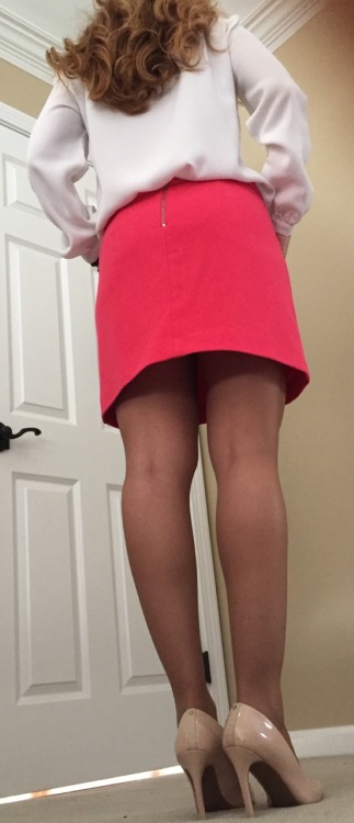 XXX sexyhotwife4me:Work outfit of the day. Still photo