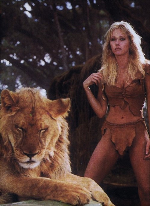 atomic-chronoscaph:Tanya Roberts as Sheena, Queen of the Jungle (1984)