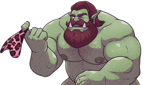 Orctober Sticker jakamxgcommission for jakamxg  i think hes inviting you to his special placemore o