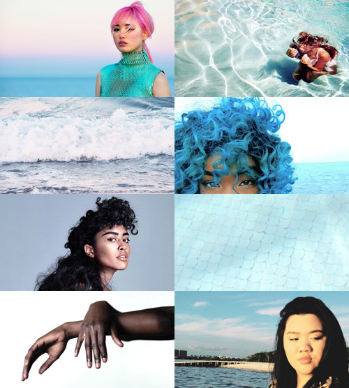 patroxlus:myth aesthetics: mermaids of color (insp)i met a mermaid out at sea last week; fell in lov