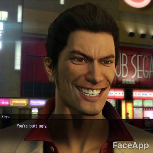 iamoutofideas: 0rdi: Good pictures of Kiryu on my computer aphex twin