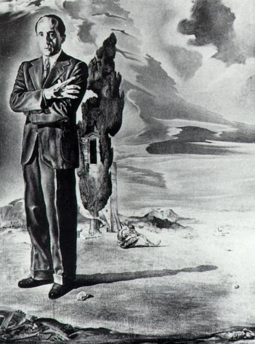 Portrait of the Marquis De Cuevas, 1942, Salvador Dali