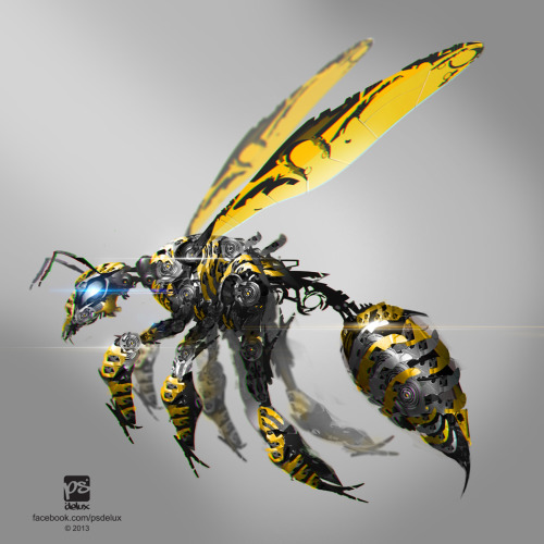 bee mech by psdeluxe
