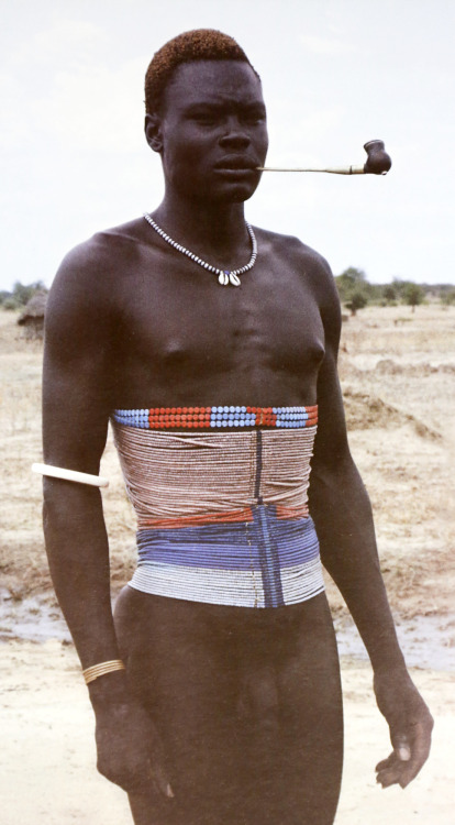 African male, from African Visions: The Diary of an African Photographer, by Mirella Ricciardi.