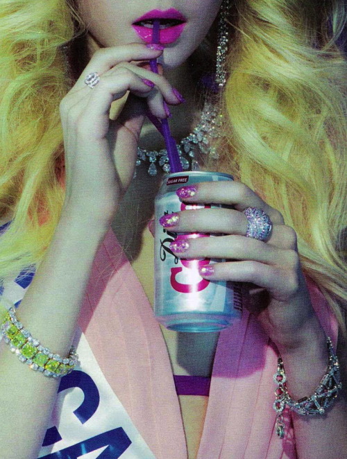 gabbigolightly:  Siri Tollerød, Vogue Russia, 2010 by Miles Aldridge 