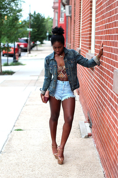 blackarag:  blackandkillingit:  Madewell Jackets, Asos Tops, Brian Atwood Sandals | “Tribal Summer” by FashionWasHere - via chictopia   👏😁👍