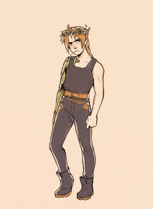 alexiadraws: first comm of the season done!! itsa….eddy :)