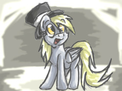 paperderp:  Derpy Hooves Top Hat by FrenchyToastyy☆