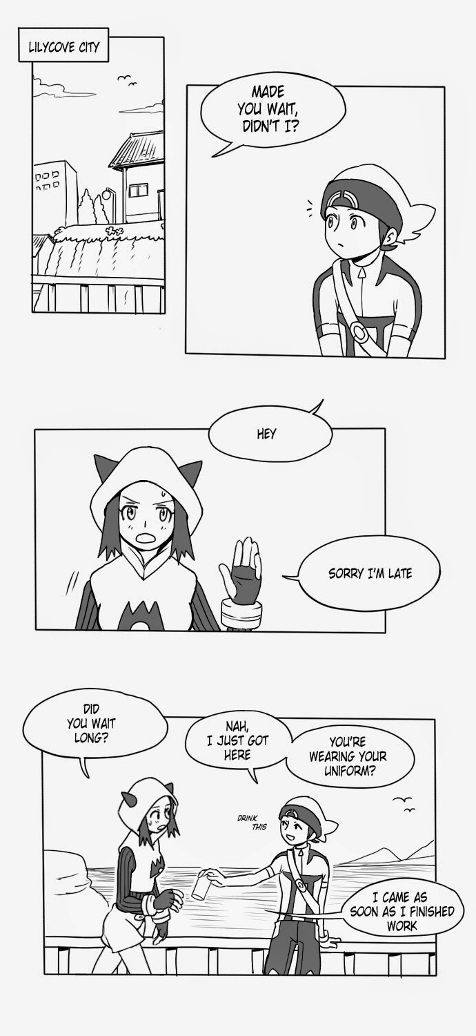 reasons-i-get-up:Dating a Team Magma Grunt (alt link - Bato.to)An adorable comic