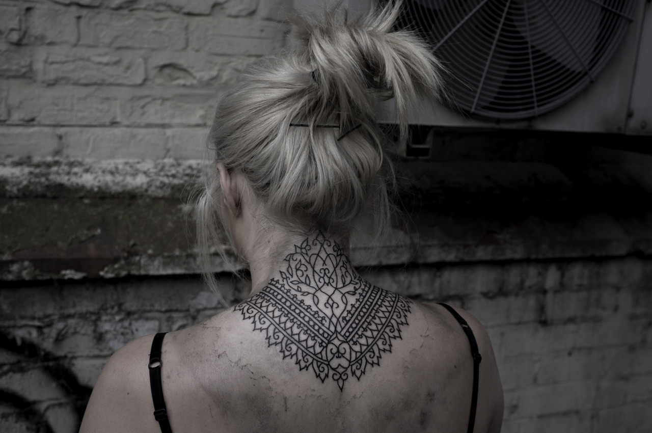 devilsdaughtertattoo:  Tattoo by Alex Bawn Follw more of my work on instagram @alexbawntattoo