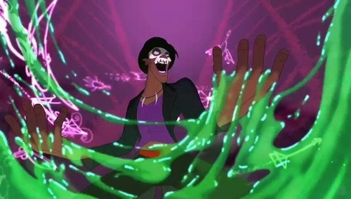 djpaige:  But srsly though  If you ever find yourself in a Disney movie  And someone or something starts being mysteriously surrounded by lime green  Stay away from the thing  Everything lime green is evil  Just remember that.  Everything lime green is
