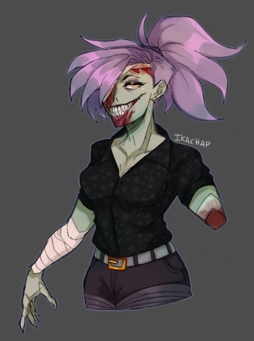 Sketchin my zombie gorl