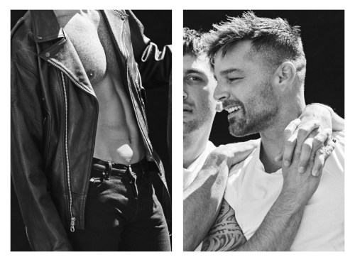 EDITORIAL JWAN YOSEF AND RICKY MARTIN BY MATTHEW BROOKES