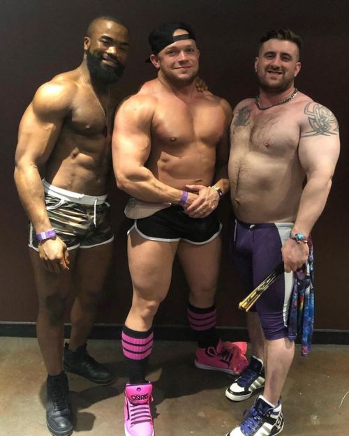 Happy Purple Party Weekend! . #purpleparty2019 #purplepartydallas #circuitparty #bigguys #shirtlessg