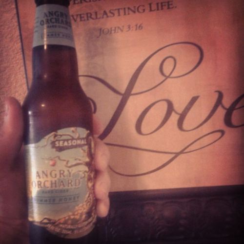 Summer’s almost over for us moms. Time flies! #mom #angryorchard #hardcider #love #summer #cid