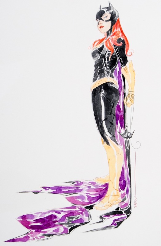 comicbookwomen:   Batgirl by   Dustin Nguyen 